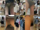 ※再販 ４人のお姉さんの逆さパンチラ動画　再００９