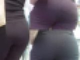 黒ピタ爆尻娘part2＊若くても本格派?貴方はこんなギャル尻見たことありますか？