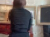 着替える途中