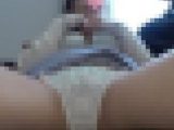 ミニスカでずっとパンチラしてるJDをナンパしてハメ撮りセックス
