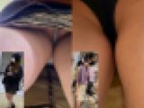 ２人のお姉さんの逆さパンチラ動画　２８１