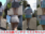 超ミニスカ追跡パンチラ　イズミちゃんセット２