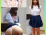 素人パンチラ in 自宅で個人撮影会 vol.068 素人女子大生モデル ゆきりん☆　「きゃぁあああああああああああ！・・・ちょ