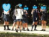 制服姿の女のコを撮影しました！！１２３
