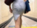 【レースデカ尻OL】レースデカ尻を後方者に突き出すエロいOL。私のお尻でチ〇ポいじって～～！と聞こえてきそうな淫乱女【567】
