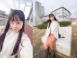 流出】Fカップ　色白美少女　アナウンサー志望の現役立〇大学生　彼氏がいるのにイケメンの誘いを断れず中出しハメ撮り【高画質DL有】