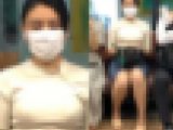 自慢の巨乳を乗客に見せつける綺麗なお姉さん（前編）