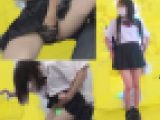 【粘着痴漢】バス内で痴漢され端ない格好で感じるJK！トイレに連れ込み上下のお口をピストン！たっぷり濃汁中出し！