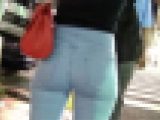 【FHD高画質】桃尻女子大生　待ち合わせ前の徹底追跡