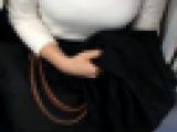 (電車対面）（顔出し）ぴったりと体にフィットした白のトップスで…豊満に実っちゃった○っぱいを見せつけるOLおねいさんを観察してみ