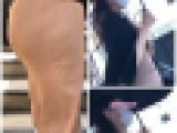 【美人セレブのお尻】清楚でスレンダーなセレブなOL。清楚なお尻のパンティーラインが柔らかいお尻で可愛い。。。エロい【601】