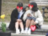 制服姿の女のコを撮影しました！！１５９