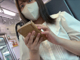 【リアル電車痴漢】アイドルのセンター級の美女のおっぱいと股間を思う存分に触りまくりましたw