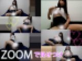 【ZOOM見せつけ】レポートの件でZOOMしてたら同級生二人がテレセク初めてしまいました…【巨乳】
