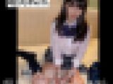 ※身バレ削除案件【地味な制服18歳のP活処女!!初本番で２連続中出し流出映像】※特典オナニー映像あります※