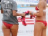 【日の丸＆なでしこビキニ！】一般非公開サブコートの周辺☆オフショット写真スペシャル[18JPNBSp]
