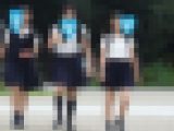 制服姿の女のコを撮影しました！！４３