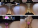 【電車痴漢動画2本セット敏感制服美少女&美人OLさんWで大量潮吹き&中出し痴漢