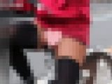 稀に見ない自転車のサドルに食い込まれた生パン激ミニスカートの彼女 執念の粘着 60fps