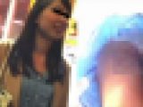 【顔出し】都会の美女のパンティ94