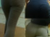 街撮り巨尻通信6＊階段と歩行でエロ尻炸裂3人の肉厚尻お姉さん