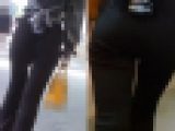 黒パンがセクシーな長身モデル美尻お姉さんpart2