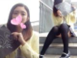【美人時計】セクシーな美人JD版　美人時計の撮影＋アンケート調査 　ハプニング対面パンチラFHD動画 Vol.12