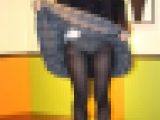 マスコミ志望?専門学校生?顔出し・パンチラ③（制服黒タイツ）１００枚