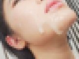 【フェラ×顔射】懇親的なフェラから可愛いお顔にぶっかけ