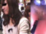 【顔出し】都会の美女のパンティ104