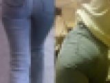 セクシーデニム12＊スレンダー洋ナシ型巨尻女子を大追跡