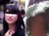 【顔出し】都会の美女のパンティ106