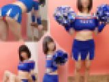素人パンチラ in 自宅で個人撮影会 vol.113 チアリーダーコスチューム☆素人JDりこちゃん「ちょ…触りすぎ?オマンコ熱く