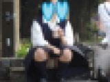 激安＆大特価販売！！制服姿の可愛いコを発見！！（ＦＨＤ）大変です！！パンツが見えてますよ１６～２０