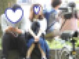お座りお姉さん発見！！（ＦＨＤ）大変です！！パンツが見えてますよ１０７