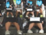 セーラー服＆白パンは最強の組み合わせ！！（ＦＨＤ）お座りＣちゃん！！大変です！！パンツが見えてますよ特別編５