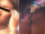 【顔出し】都会の美女のパンティ185