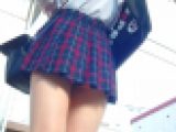 JK風逆さPチラ①
