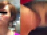 【顔出し】都会の美女のパンティ198
