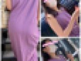 【清楚系ワンピースOL】長身スレンダーワンピースを着た淫乱最強OLのエロい肉尻で男達の肉棒を興奮させて勃起チンポを！【679】