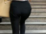 【美人美脚！】美人スタイル抜群のスキニーパンツの極エロOL女の登場。キャットウォークのエロい歩き方が最高にエロい。【683】