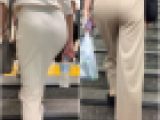 【2名・ムラムラするGALの着衣尻】