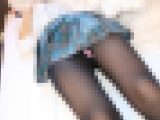 SSSS級美肌美少女ホテルで制服③パンチラ！（黒ソックス+黒タイツ）１００枚