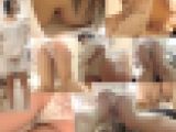 屈んだ所を超接写撮り!透け透けエロP店員のお顔もお尻も豊満美乳もばっちり堪能！新入りショップ店員さんシリーズNo41