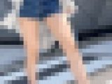 【通スピ＆スロー】生足！美脚な着衣様をフロントアングルでロックオン！