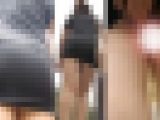 パンストお姉さんのエロ尻股間