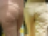 美＊パンティーライン通信＊ピンクパンツの女子大生Pライン巨尻追跡編
