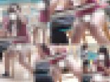 【4K高画質】お話しに夢中でパンツがもろ見えなロリ系女子の極上対面ぱんちら～4K&FHD～
