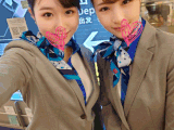 【現職ＣＡ】制服姿のまま４Ｐ乱交