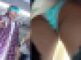 パンチラ小人目線☆☆（pa-to489)［電車編]